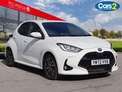 White Used 2023 Toyota Yaris Hybrid Design Hatchback | £16,949 (Good price)