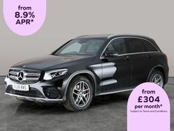 Black Used 2018 Mercedes GLC220 AMG line SUV | £16,656 (Fair price)
