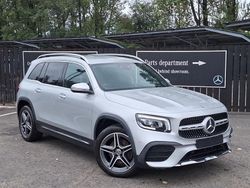 Silver Used 2022 Mercedes GLB200 AMG Line Premium SUV | £28,498 (Fair price)