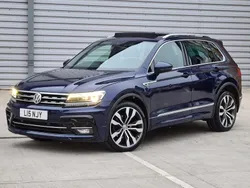 Blue Used 2017 VW Tiguan R-line SUV | £17,795 (A bit pricey)