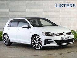 White Used 2020 VW Golf VII GTI Hatchback | £22,490 (Fair price)
