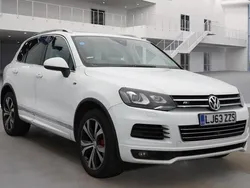 White Used 2013 VW Touareg R-line SUV | £10,495 (Fair price)