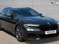 Sophisto grey xirallic Used 2021 BMW 530e M Sport Estate | £25,633 (Good price)