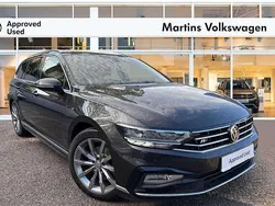 Grey Used 2021 VW Passat R-line Estate | £22,495 (Expensive)