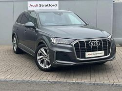 Grey Used 2022 Audi Q7 S-Line SUV | £39,950 (A bit pricey)