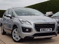 Silver Used 2015 Peugeot 3008 Allure Hatchback | £7,995 (Expensive)