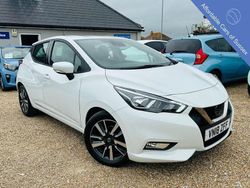 White Used 2018 Nissan Micra Acenta Limited Edition Hatchback | £8,295 (Fair price)