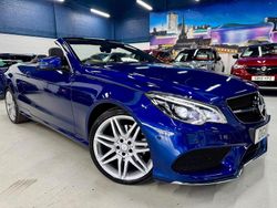 Blue Used 2016 Mercedes E220 AMG line Cabriolet | £12,495 (Super price)