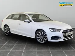 White Used 2021 Audi A4 Sport Estate | £15,295 (Good price)