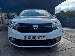 White Used 2018 Dacia Sandero Lauréate Hatchback | £4,395 (Fair price)