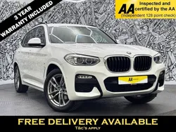 White Used 2019 BMW X3 M Sport SUV | £22,995 (Fair price)