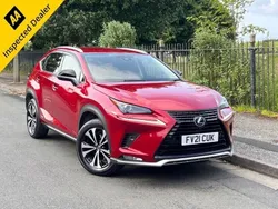 Red Used 2021 Lexus NX300h SUV | £19,495 (Super price)