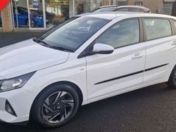 White Used 2021 Hyundai i20 SE Hatchback | £13,450 (Fair price)