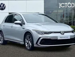 Silver Used 2023 VW Golf VIII R-line Hatchback | £19,820 (Fair price)