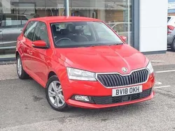 Corrida red Used 2018 Skoda Fabia Hatchback | £7,759 (Good price)