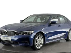 Blue Used 2021 BMW 330e Comfort Edition Sedan | £19,120 (Super price)