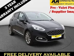 Black Used 2021 Ford Fiesta Vignale Hatchback | £14,295 (Fair price)