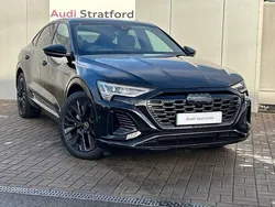 Black Used 2023 Audi Q8 e-tron Black Edition SUV | £59,950