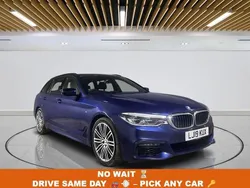 Blue Used 2019 BMW 530 M Sport Estate | £18,049 (Super price)