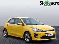 Yellow Used 2021 Kia Rio 2 Hatchback | £13,995 (Fair price)