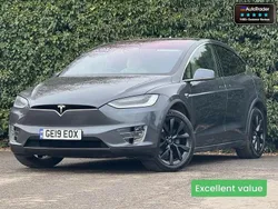Grey Used 2019 Tesla Model X Long Range SUV | £24,995 (Fair price)