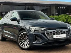 Blue Used 2023 Audi Q8 e-tron S-Line SUV | £41,980 (Super price)
