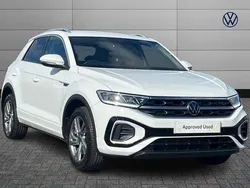 White Used 2022 VW T-Roc R-line SUV | £21,490 (Fair price)