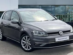 Indium grey metallic Used 2018 VW Golf VII GT Hatchback | £11,961 (Good price)