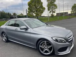 Silver Used 2016 Mercedes C220 AMG line Sedan | £9,990 (Fair price)