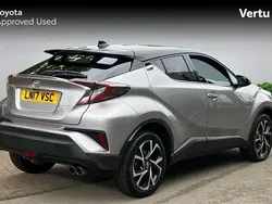 Silver Used 2017 Toyota C-HR SUV | £13,681 (Fair price)