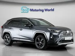 Grey/black Used 2020 Toyota RAV4 Hybrid SUV | £24,400 (Fair price)