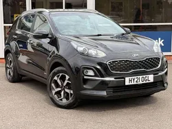 Black Used 2021 Kia Sportage 2 SUV | £16,635 (Fair price)