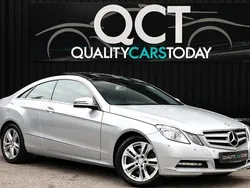 Silver Used 2012 Mercedes E350 SE Coupe | £10,995