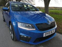 Blue Used 2015 Skoda Octavia vRS Hatchback | £9,490 (Good price)