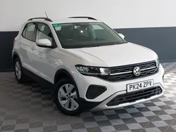 White Used 2024 VW T-Cross Life SUV | £18,498