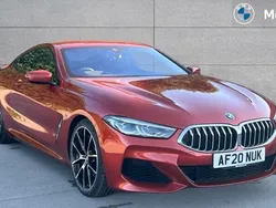 Sunset orange metallic Used 2020 BMW 840 Comfort Edition Coupe | £31,784 (Good price)
