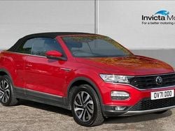 Red Used 2021 VW T-Roc Cabriolet Active Cabriolet | £19,991 (Good price)