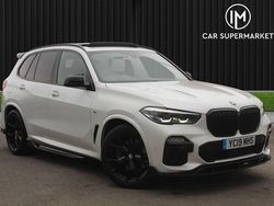 White Used 2019 BMW X5 M Sport SUV | £31,385 (Fair price)