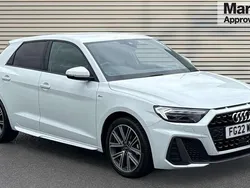 White Used 2022 Audi A1 S-Line Hatchback | £19,375 (Fair price)