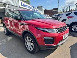 Red Used 2018 Land Rover Range Rover evoque SE SUV | £10,977 (Fair price)