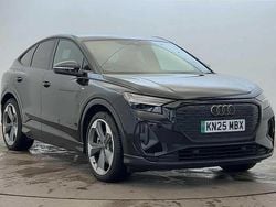 Black Used 2025 Audi Q4 Sportback e-tron Black Edition SUV | £36,450 (Super price)