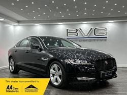 Black Used 2017 Jaguar XF Portfolio Sedan | £9,994 (Fair price)
