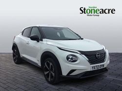 White Used 2022 Nissan Juke Tekna SUV | £17,899 (Fair price)