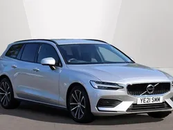 Silver Used 2021 Volvo V60 Momentum Estate | £21,650 (Good price)