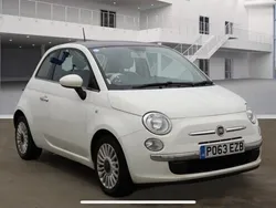 White Used 2013 Fiat 500 Lounge Hatchback | £6,495 (Fair price)