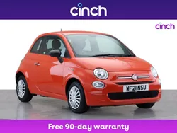 Orange Used 2021 Fiat 500 Pop Hatchback | £8,799 (Good price)