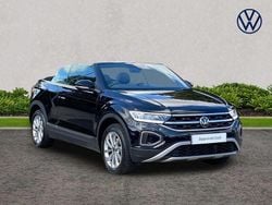 Black Used 2022 VW T-Roc Cabriolet Style Cabriolet | £23,290 (Fair price)