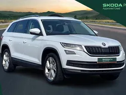White Used 2018 Skoda Kodiaq SUV | £16,191 (Fair price)