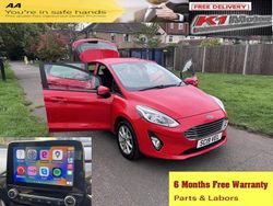 Red Used 2019 Ford Fiesta Zetec Hatchback | £5,199