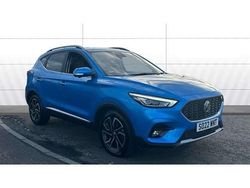 Blue Used 2022 MG ZS Exclusive Sedan | £14,810 (Fair price)